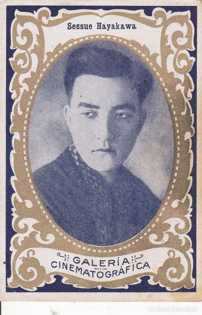 Coleccionismo cromos antiguos: galer&iacute;a cinematogr&aacute;fica  Sessie Hayakawa Serie B n&ordm; 5  chocolate Orthi Tarragona
