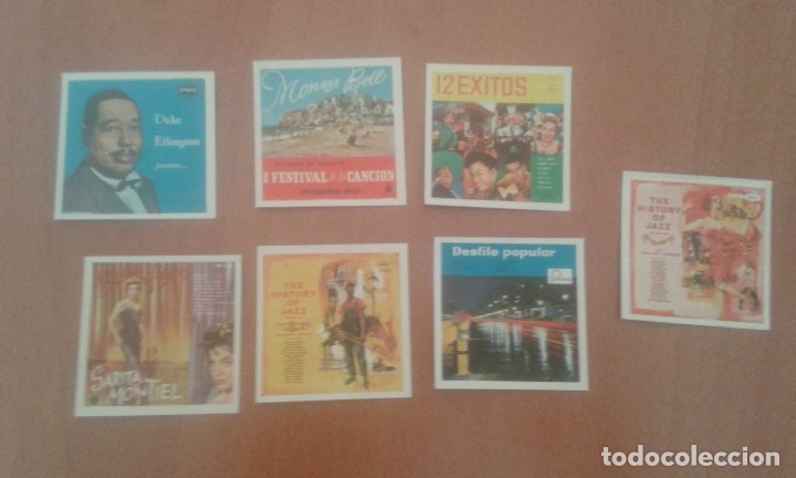 Coleccionismo cromos antiguos: LOTE 7 CROMOS DISC CROM. NUMEROS DEL 60 AL 66. - Foto 1