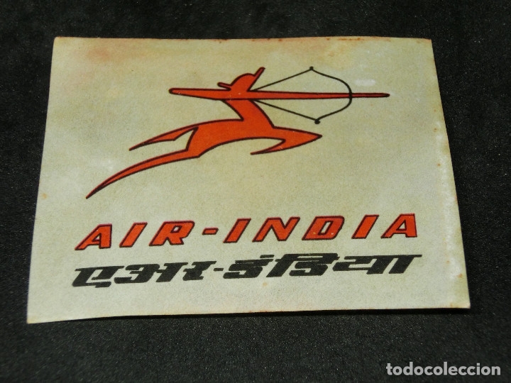 Sammeln alte Sammelbilder: CROMO N&Uacute;MERO 122 AIR - INDIA AIRINDIA PERTENECIENTE A ALBUM ESCUDOS (DIFUSORA DE CULTURA DIDEC 1981)