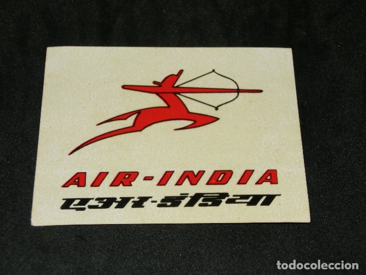 Sammeln alte Sammelbilder: CROMO N&Uacute;MERO 122 AIR - INDIA AIRINDIA PERTENECIENTE A ALBUM ESCUDOS (DIFUSORA DE CULTURA DIDEC 1981)