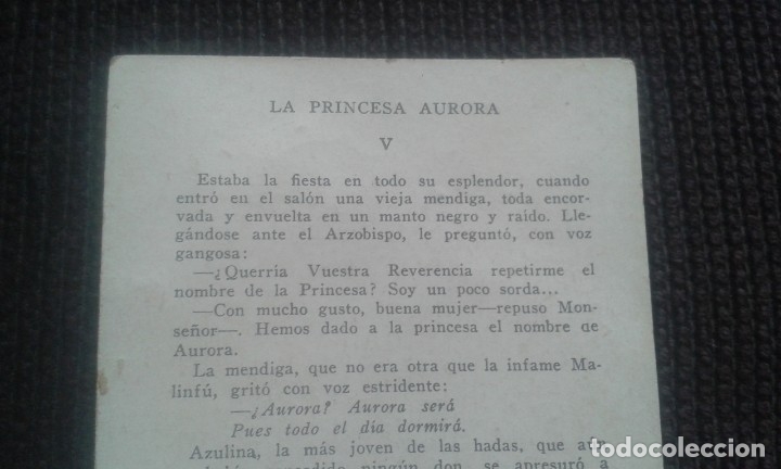 Coleccionismo cromos antiguos: CROMO LA PRINCESA AURORA. V. CHOCOLATES EVARISTO JUNCOSA. BARCELONA. - Foto 7