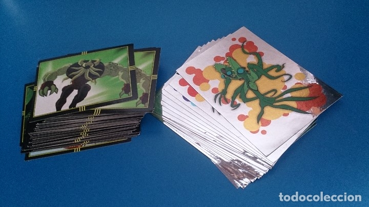 Coleccionismo cromos antiguos: LOTE CROMOS BEN 10 - Foto 2