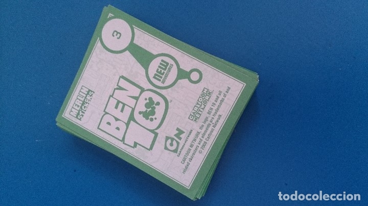 Coleccionismo cromos antiguos: LOTE CROMOS BEN 10 - Foto 3