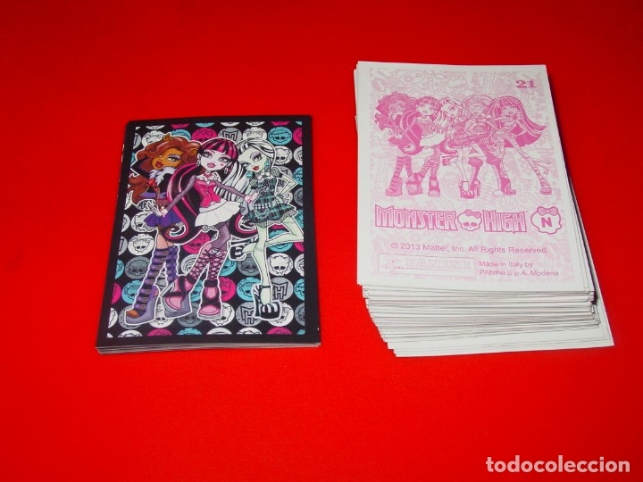 Coleccionismo cromos antiguos: LOTE 80 CROMOS DE MONSTER HIGH, skull life (PANINI, 2013), TAMBI&Eacute;N SUELTOS, ENCUENTRA TU FALTA