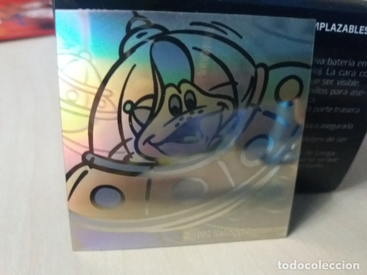 Coleccionismo cromos antiguos: CROMO PEGATINA HOLOGRAFICA KELLOGG A&Ntilde;O 1992 - NUEVA SIN USO -