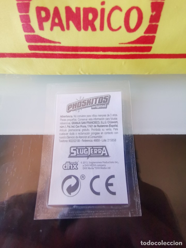 Coleccionismo cromos antiguos: PEGATINA CROMO PHOSKITOS SLUGTERRA - Foto 2