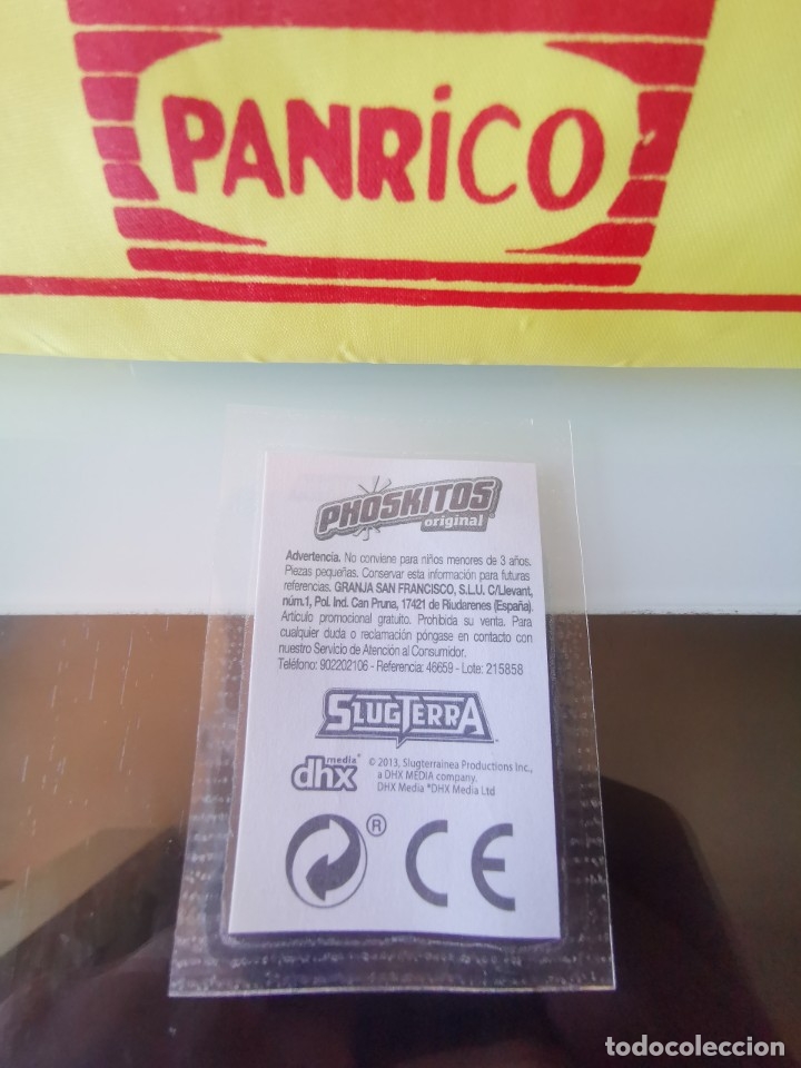 Coleccionismo cromos antiguos: PEGATINA CROMO PHOSKITOS SLUGTERRA - Foto 2