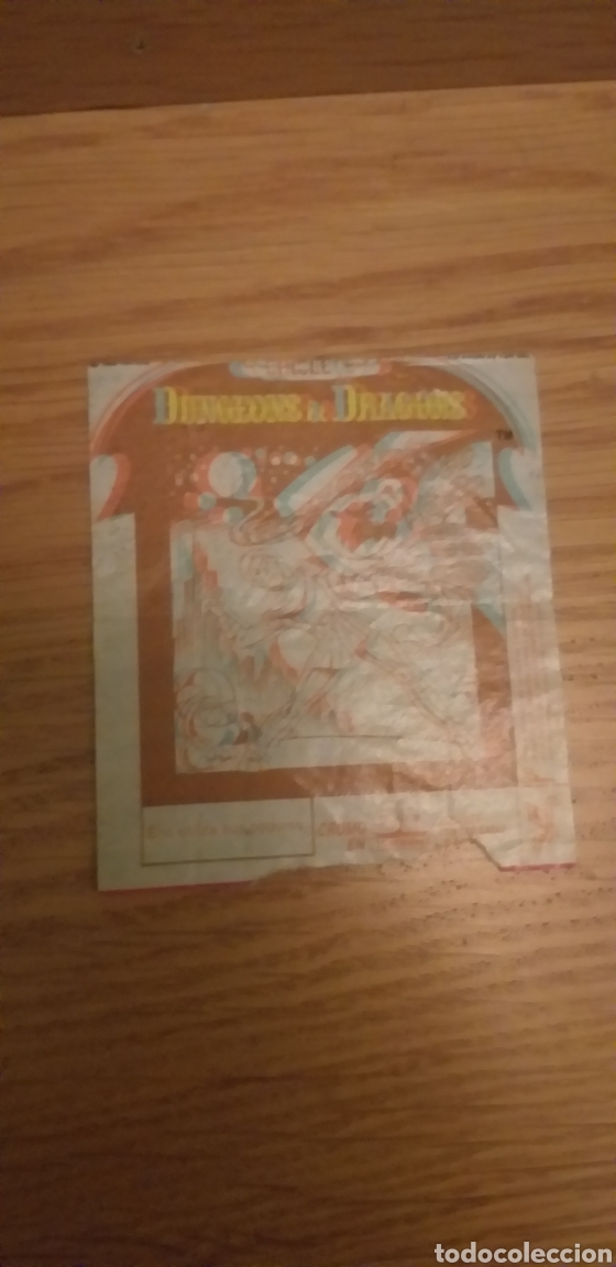 Coleccionismo cromos antiguos: Cromo 3d dragones y mazmorras - Foto 1