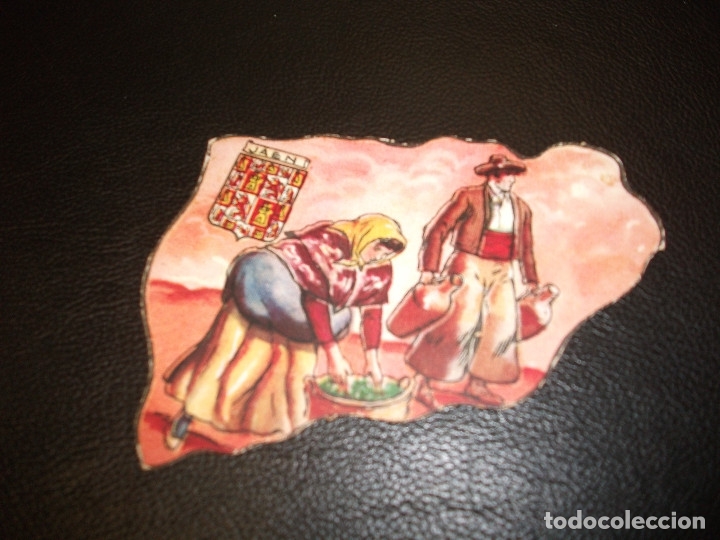 Coleccionismo cromos antiguos: CROMO TROQUELADO DE JAEN TIPOS  - CHOCOLATES JAIME BOIX - Foto 1
