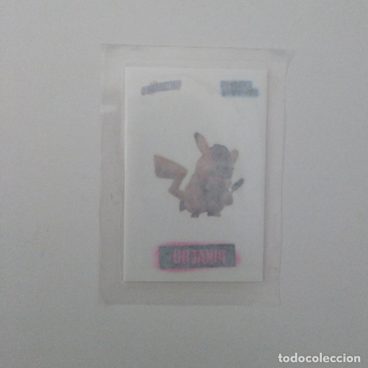Coleccionismo Cromos antiguos: CROMO POKEMON MOVIE PELICULA DETECTIVE PIKACHU 2019 PROMOCION SPINER PEGATINA PHOSKITOS