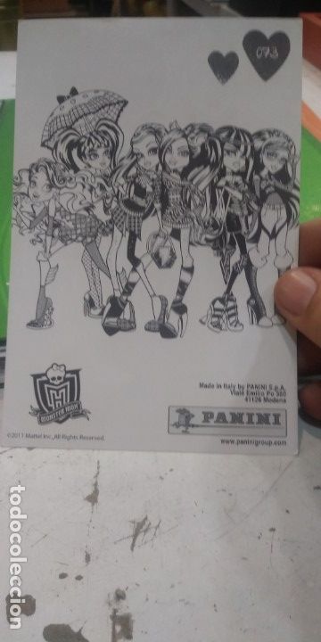 Coleccionismo cromos antiguos: Monster High 73 - Foto 2