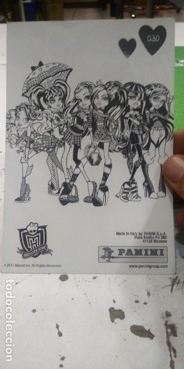 Coleccionismo cromos antiguos: Monster High 30 - Foto 2
