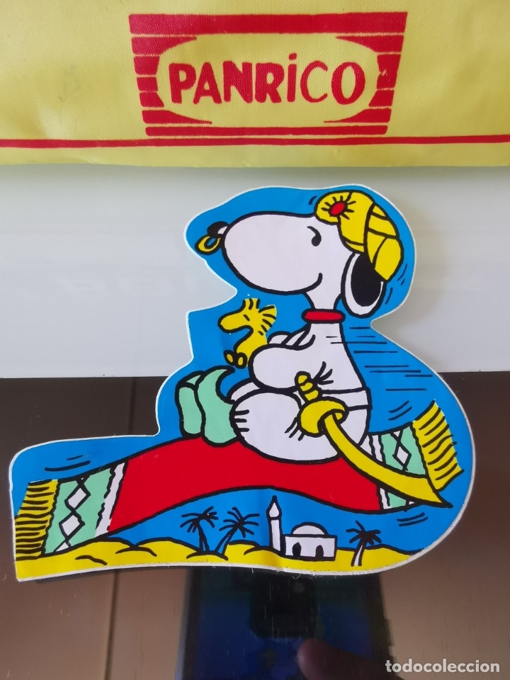 Coleccionismo cromos antiguos: PEGATINA CROMO SIN PEGAR SNOOPY - Foto 1