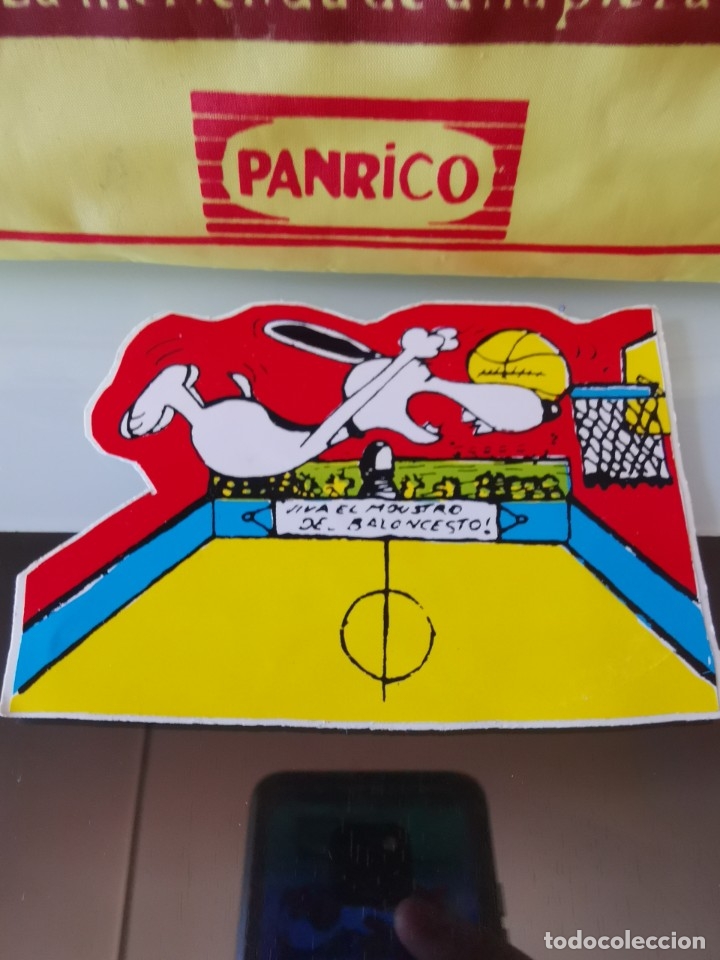 Coleccionismo cromos antiguos: PEGATINA CROMO SIN PEGAR SNOOPY - Foto 1