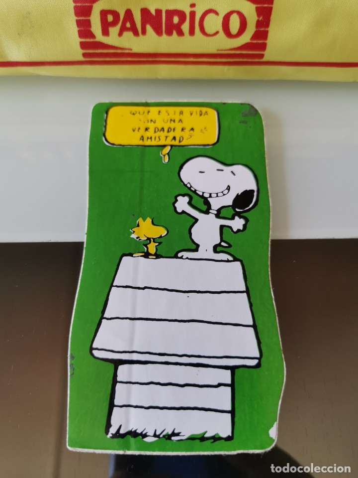 Coleccionismo cromos antiguos: PEGATINA CROMO SIN PEGAR SNOOPY - Foto 1
