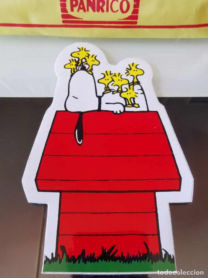 Coleccionismo cromos antiguos: PEGATINA CROMO SIN PEGAR SNOOPY - Foto 1