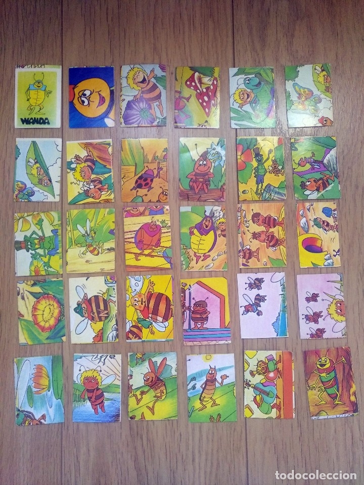 Coleccionismo cromos antiguos: 30 CROMOs DE LA ABEJA MAYA SIN PEGAR 1978  QUELCOM - Foto 1