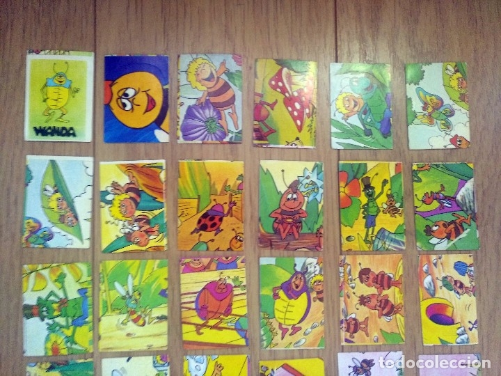 Coleccionismo cromos antiguos: 30 CROMOs DE LA ABEJA MAYA SIN PEGAR 1978  QUELCOM - Foto 2