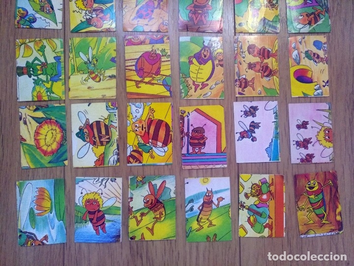 Coleccionismo cromos antiguos: 30 CROMOs DE LA ABEJA MAYA SIN PEGAR 1978  QUELCOM - Foto 3
