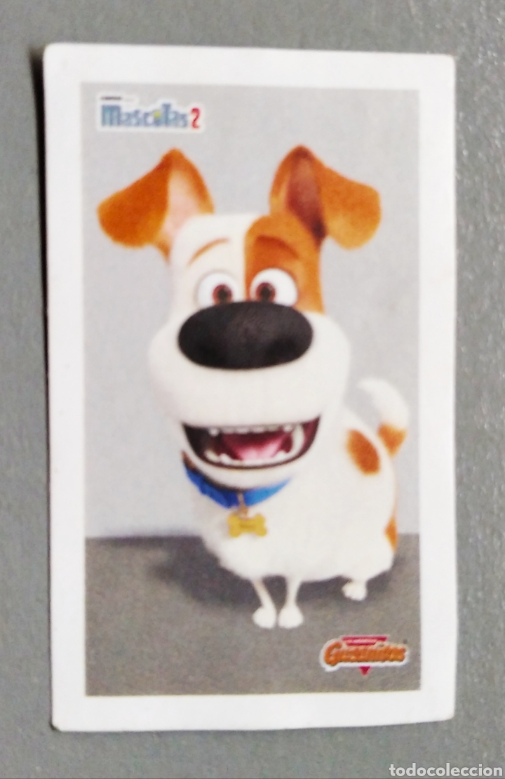 Coleccionismo cromos antiguos: Pegatina perro gusanitos mascotas 2