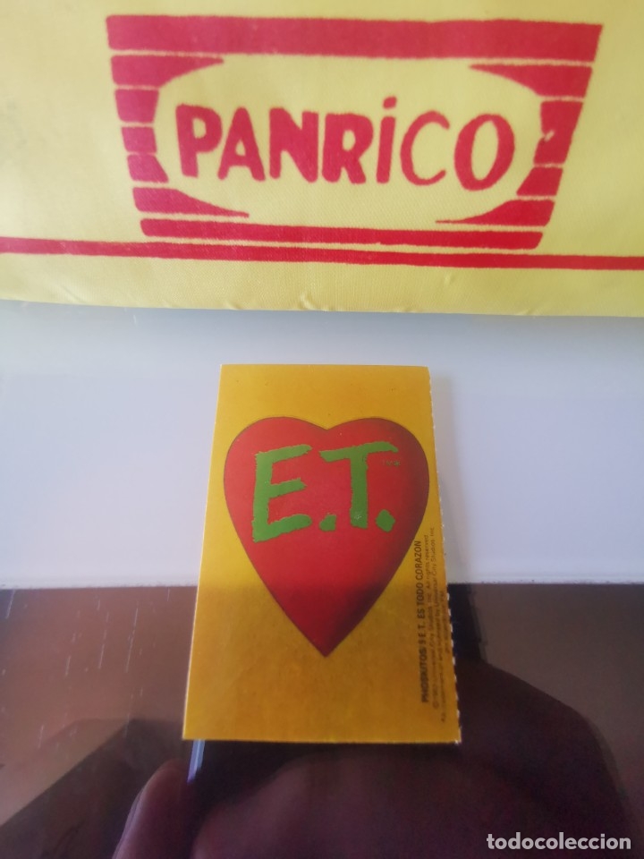 Coleccionismo cromos antiguos: CROMO PHOSKITOS E.T. EL EXTRATERRESTRE ET CORAZ&Oacute;N - Foto 1