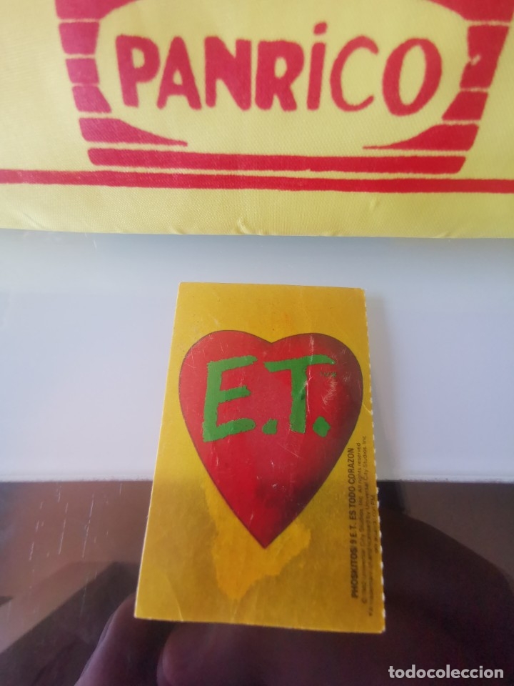 Coleccionismo cromos antiguos: CROMO PHOSKITOS E.T. EL EXTRATERRESTRE CORAZ&Oacute;N - Foto 1