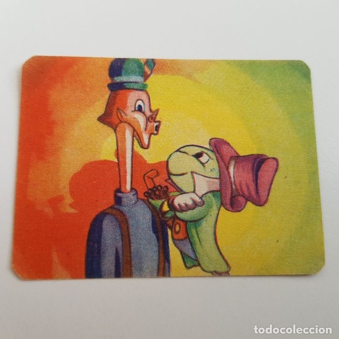 Coleccionismo Cromos antiguos: CROMO N&ordm; 45, ALBUM PINOCHO, WALT DISNEY, EDITORIAL FHER, 1944, NUNCA PEGADO