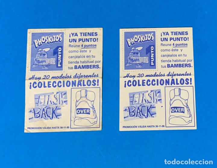 Coleccionismo cromos antiguos: 2 Cromos Phoskitos Bambers - Foto 2