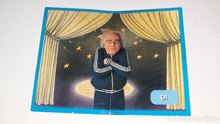 Coleccionismo cromos antiguos: PHOSKITOS - ANTIGUO CROMO DEL PROGRAMA AL ATAQUE ARUS - PERSONAJE DI - DI ESTEFANO SIN PEGAR A&Ntilde;OS 90