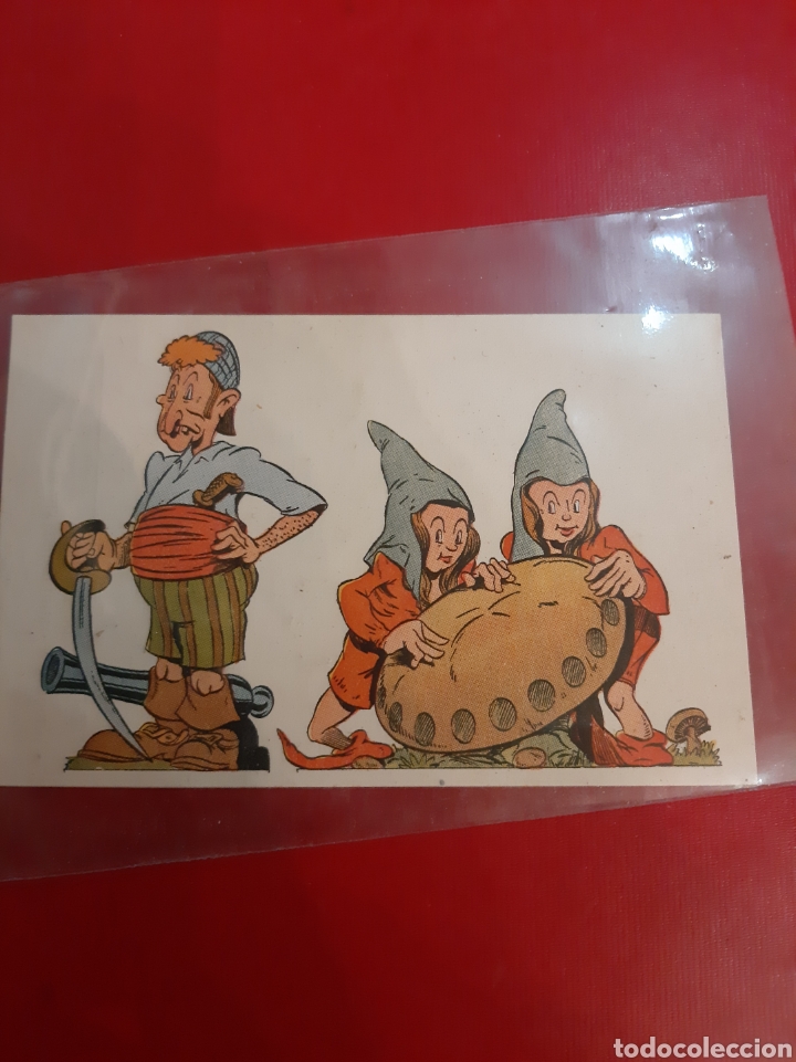 Coleccionismo Cromos antiguos: Cromo aventuras cucuruchito y pinocho