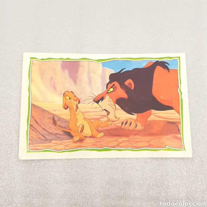 Coleccionismo Cromos antiguos: (C-23) CROMO (SIN PEGAR) - ALBUM EL REY LEON 1995 - N&deg;115