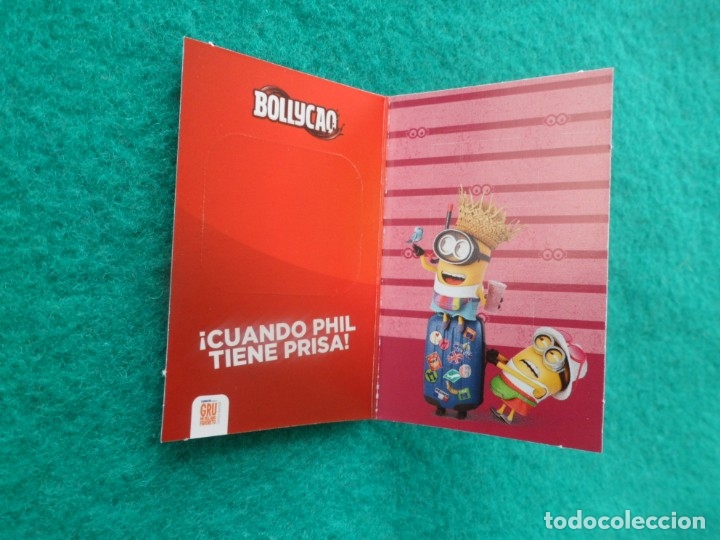 Collectable Antique Stickers: CROMO BOLLYCAO 2019. GRU MI VILLANO FAVORITO. N&ordm; 23. ABIERTO. TOMO SIEMPRE SE ENTRETIENE...