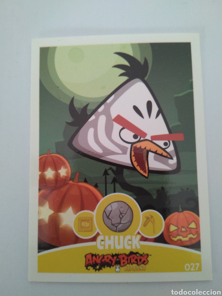 Coleccionismo cromos antiguos: ANGRY BIRDS 27 EMAX 2012 - Foto 1