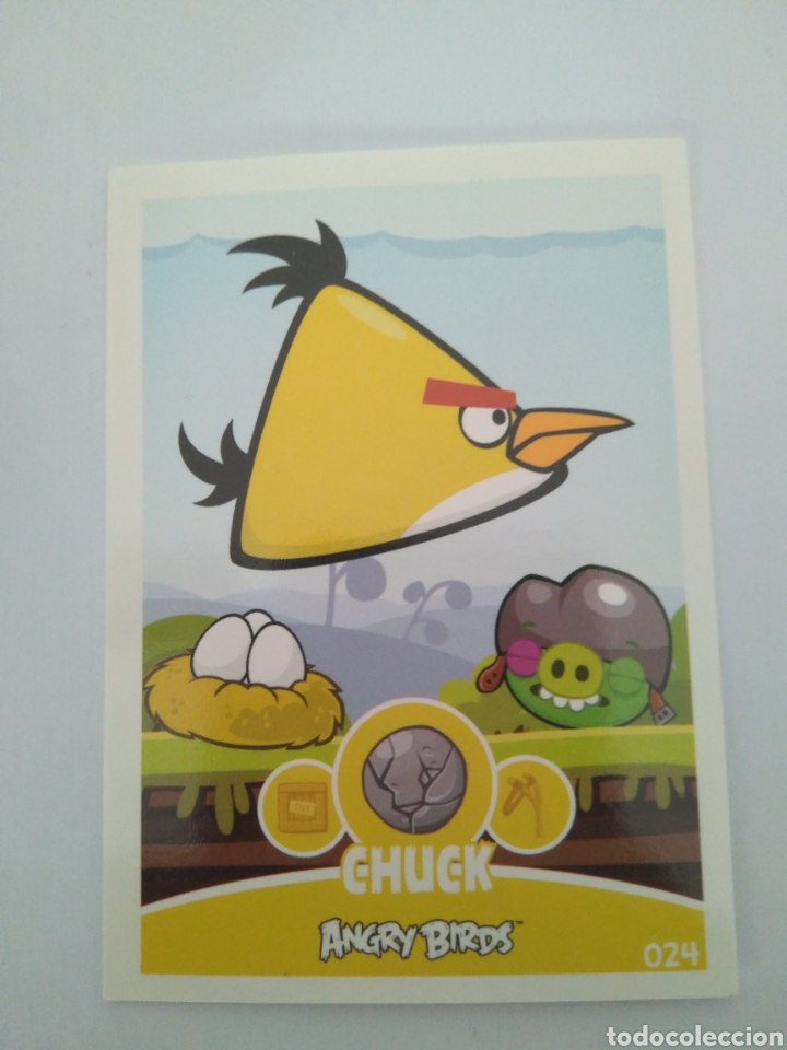 Coleccionismo cromos antiguos: ANGRY BIRDS 24 EMAX 2012 - Foto 1