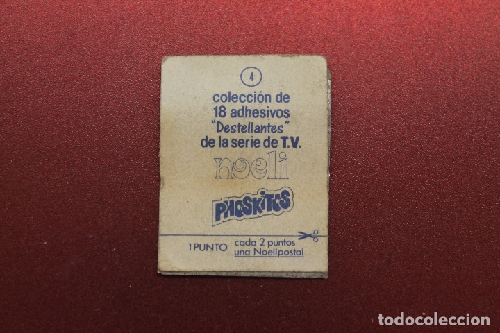Coleccionismo cromos antiguos: CROMO PHOSKITOS NOELI N&Uacute;MERO 4, SIN PEGAR - Foto 2