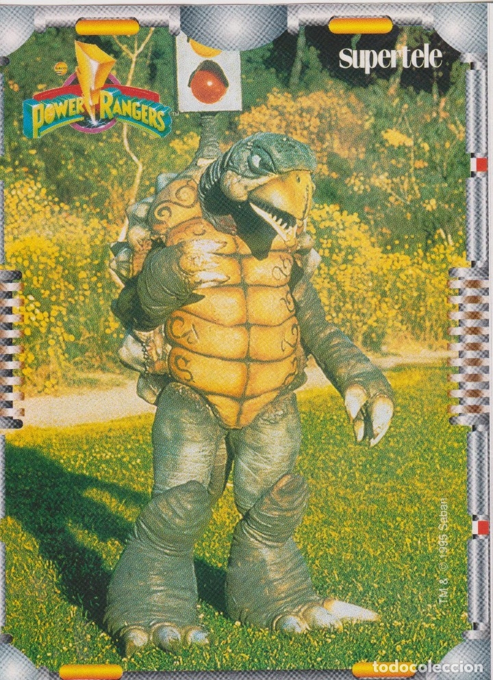 Coleccionismo cromos antiguos: supertele -- power rangers - Foto 1