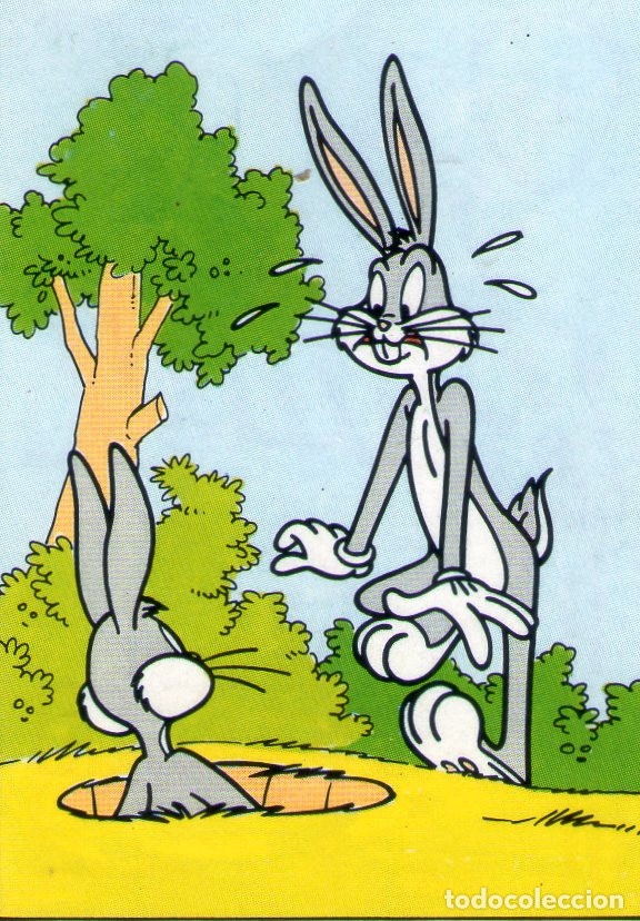 Coleccionismo cromos antiguos: BUGS BUNNY - CROMO N&ordm; 15 - ASTON DE EDICIONES - NUNCA PEGADO. - Foto 1