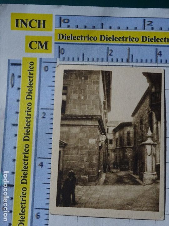 Collectable Antique Stickers: ANTIGUO CROMO CHOCOLATES COMPA&Ntilde;&Iacute;A COLONIAL A Y E MERIC MADRID PUEBLO ESPA&Ntilde;OL BARCELONA, CALLE RIUS