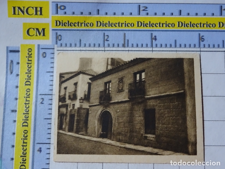 Collectionnisme Cartes &agrave; collectionner anciennes: ANTIGUO CROMO CHOCOLATES COMPA&Ntilde;&Iacute;A COLONIAL  MERIC MADRID PUEBLO ESPA&Ntilde;OL BARCELONA, CASA SOLARIEGA