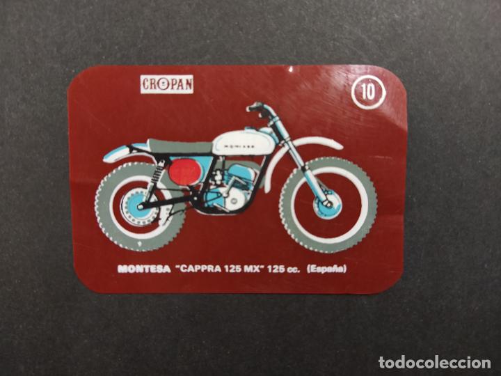 Coleccionismo Cromos antiguos: MONTESA-CAPPRA 125 MX-N&ordm; 10-CROMO PUBLICIDAD CROPAN-VER FOTOS-(V-18.132)