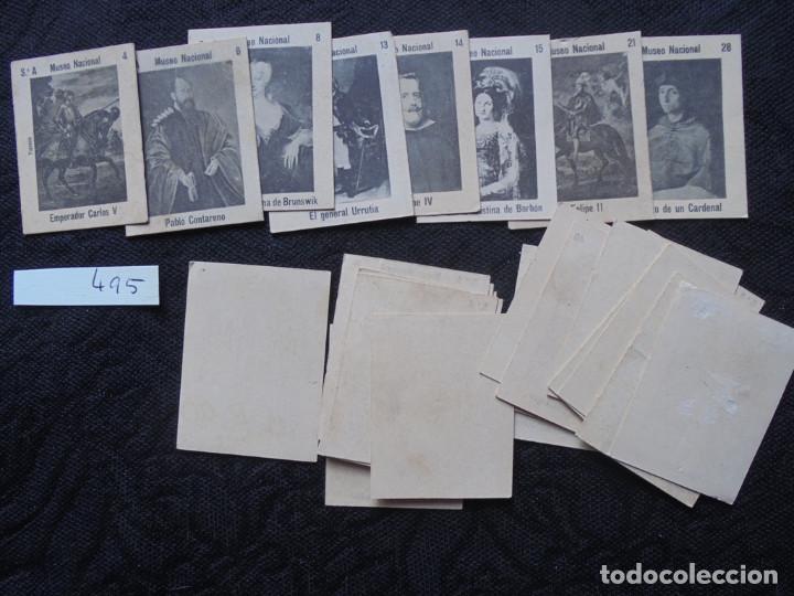 Coleccionismo cromos antiguos: Lote 27 cromos Museo Nacional - Foto 2