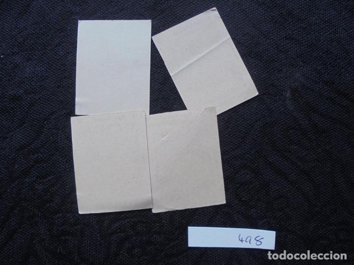 Coleccionismo cromos antiguos: Lote 4 cromos Museo Nacional - Foto 2