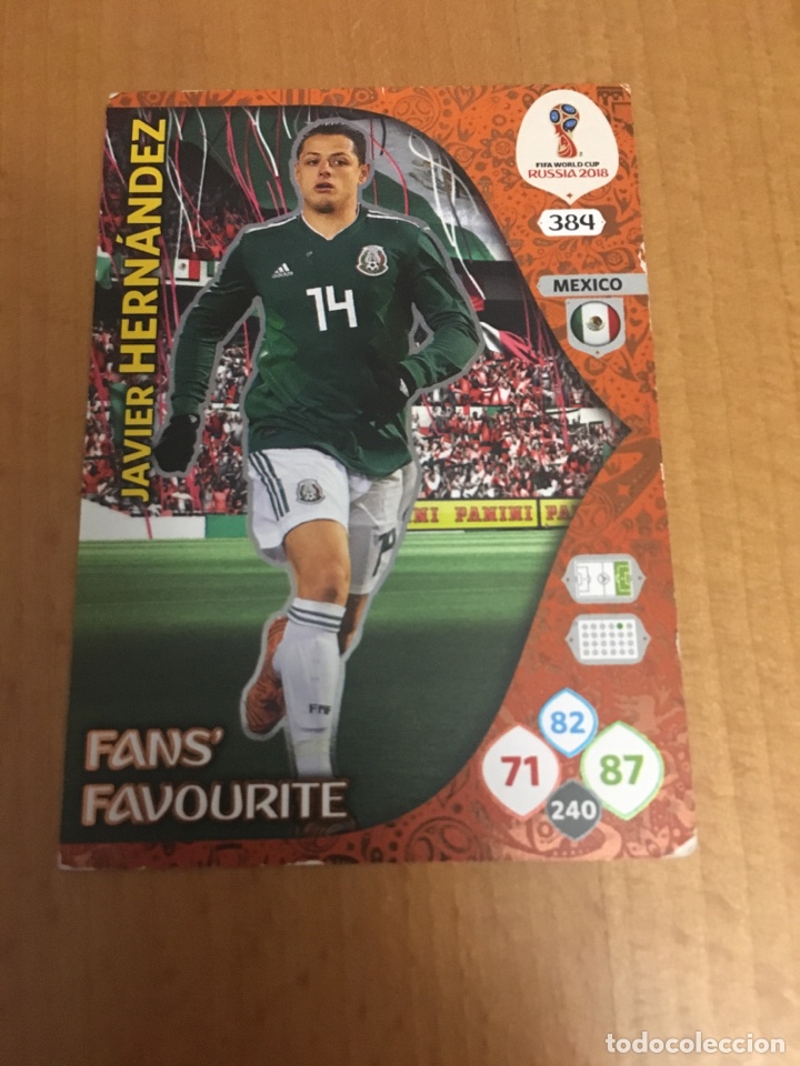 Coleccionismo cromos antiguos: cromo JAVIER HERN&Aacute;NDEZ RUSIA 2018 - Foto 1