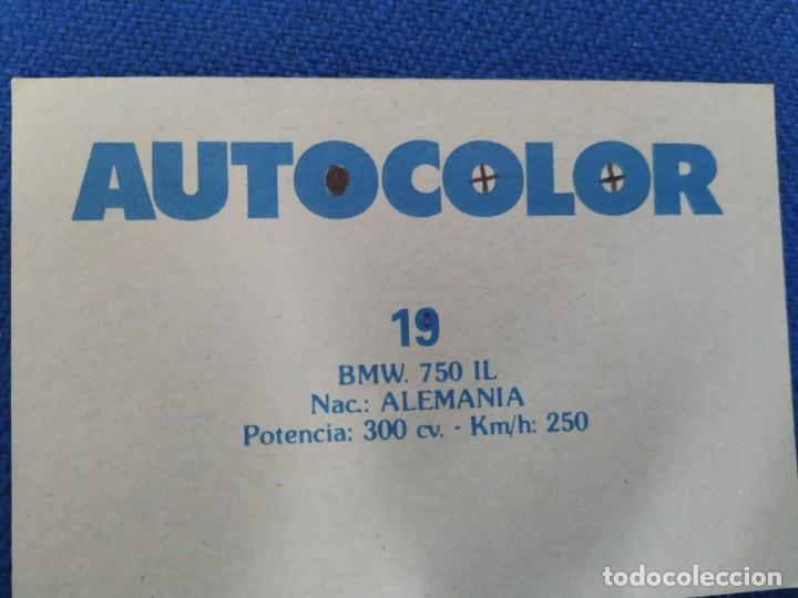 Coleccionismo cromos antiguos: Cromos sueltos autocolor - Foto 2