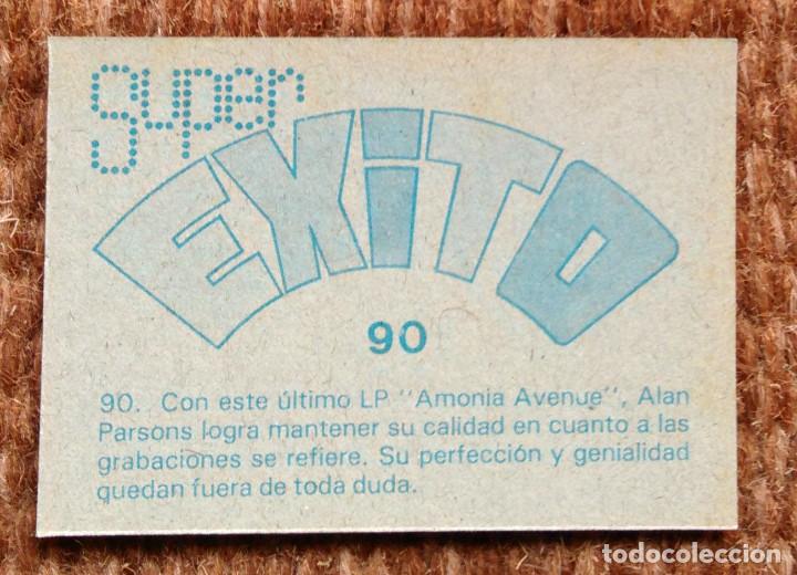 Coleccionismo cromos antiguos: ALAN PARSONS - SUPER EXITO - N&ordm; 90 - Foto 2
