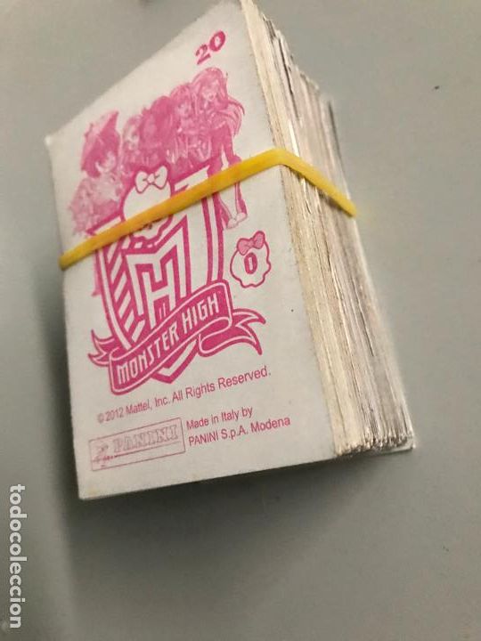 Coleccionismo cromos antiguos: Lote de cromos monster high - Foto 1