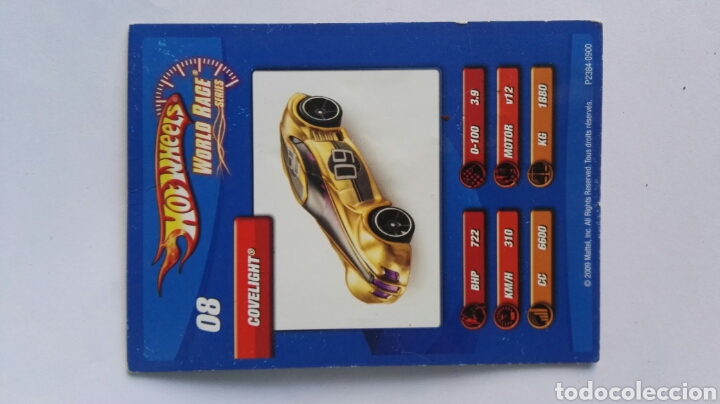 hot wheels covelight