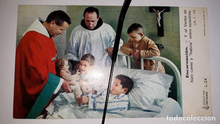 Coleccionismo cromos antiguos: Estampa Colecci&oacute;n Hospitalario Encarnaci&oacute;n Secretariado Vocaciones Hermanos San Juan de Dios Barna