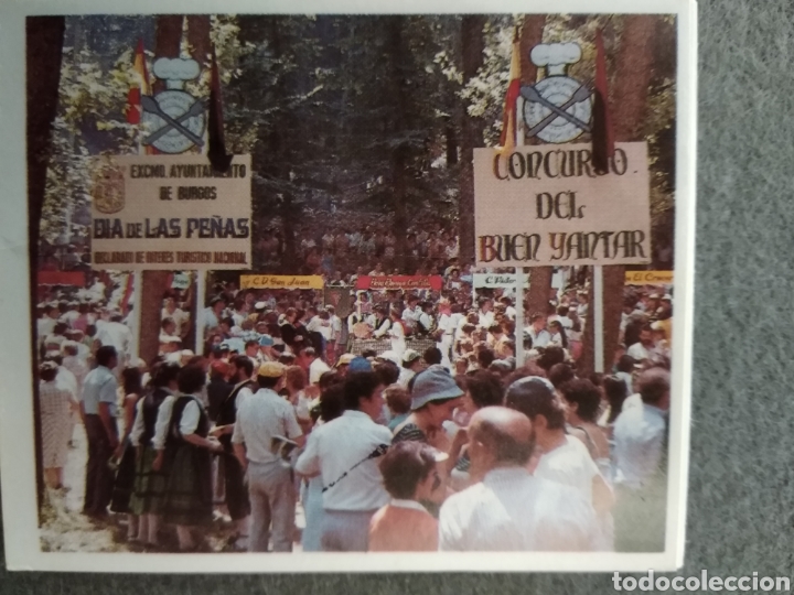 Coleccionismo cromos antiguos: D&iacute;a de las pe&ntilde;as en burgos - Foto 1