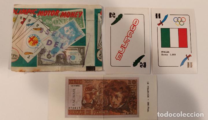 Coleccionismo cromos antiguos: Sobre de cromos OLIMPIC/MOTOR/MONEY